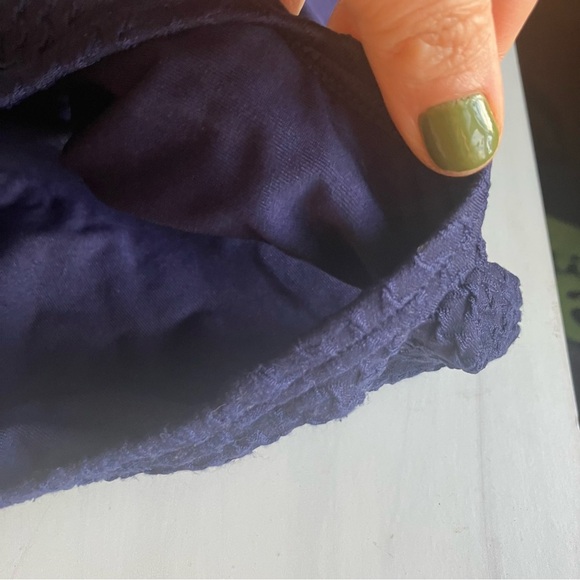 Kate Spade Maillot Navy Scallop One Piece Swim XS - Picture 5 of 8